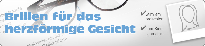Herzförmiges Gesicht Damen