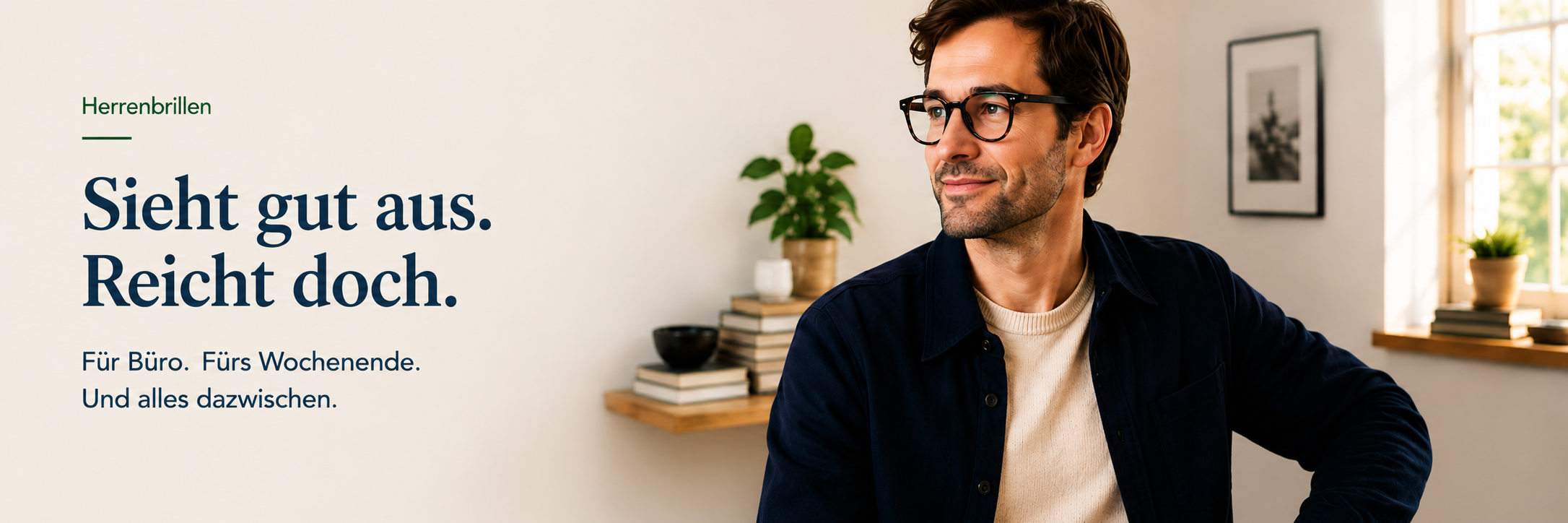 Rundes Gesicht Herren
