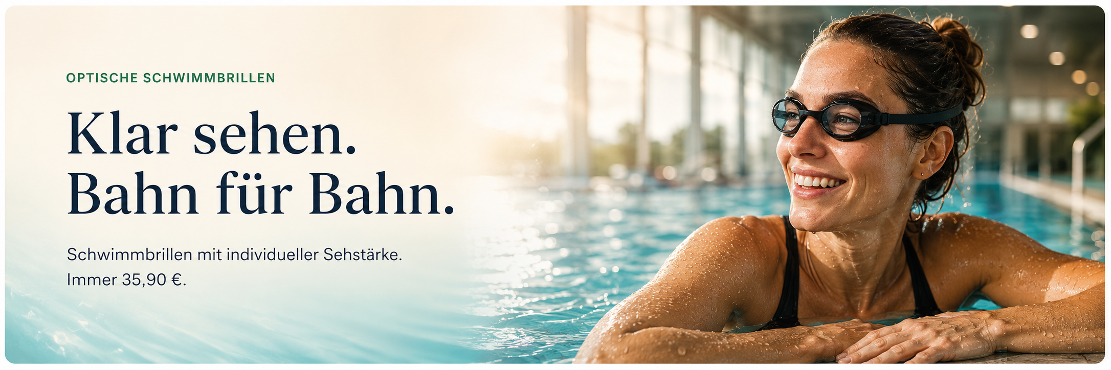 Schwimmbrillen + Sehstärke