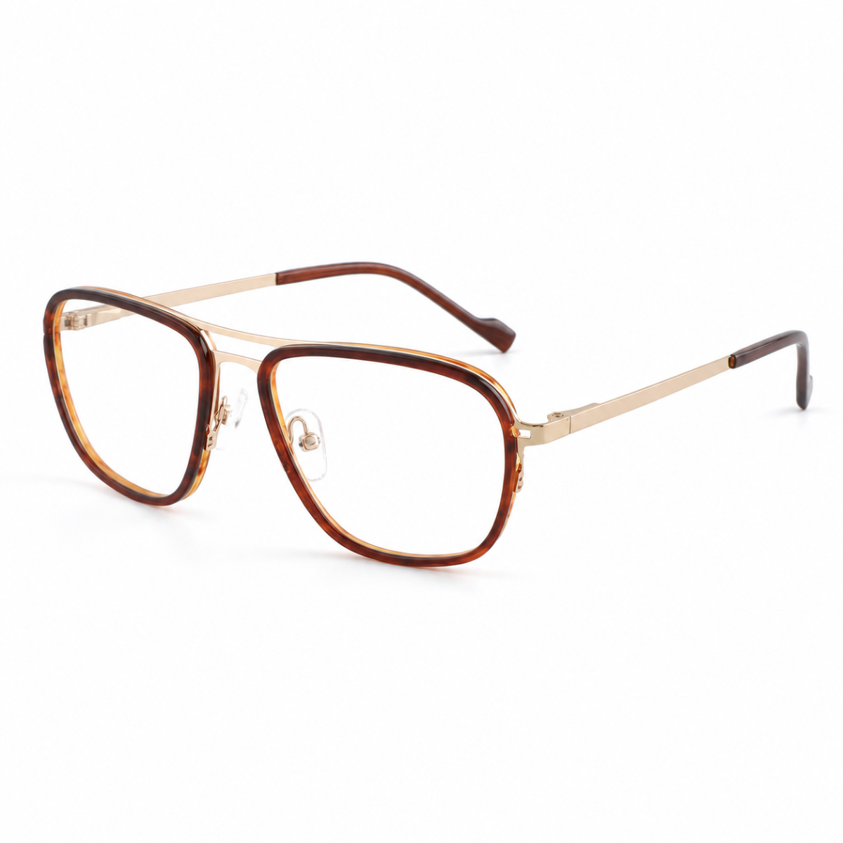 Model wearing glasses