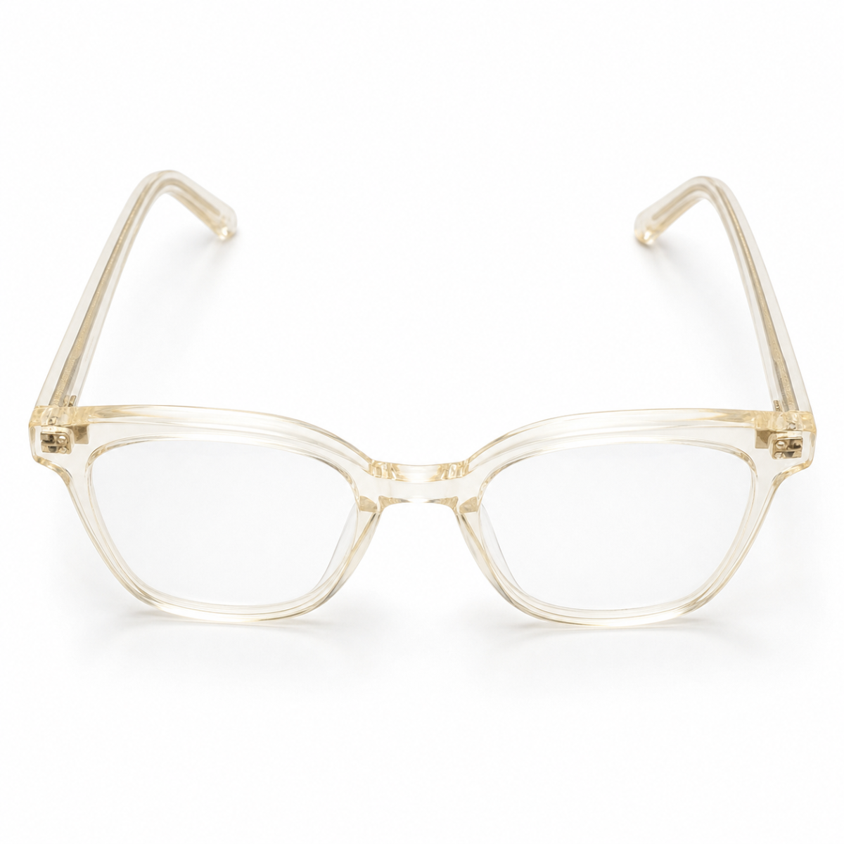 Model wearing glasses