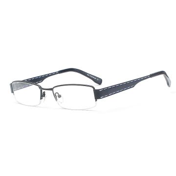 Stylische schwarze Fashion Brille 