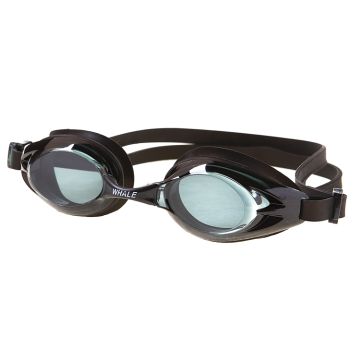 Schwarze Schwimmbrille für Wassersport 