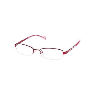 Damen Brille in Rot und Pink - Metallgestell