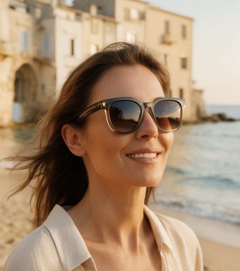 Sonnenbrille im Urlaub