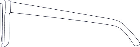 Side view of the frame