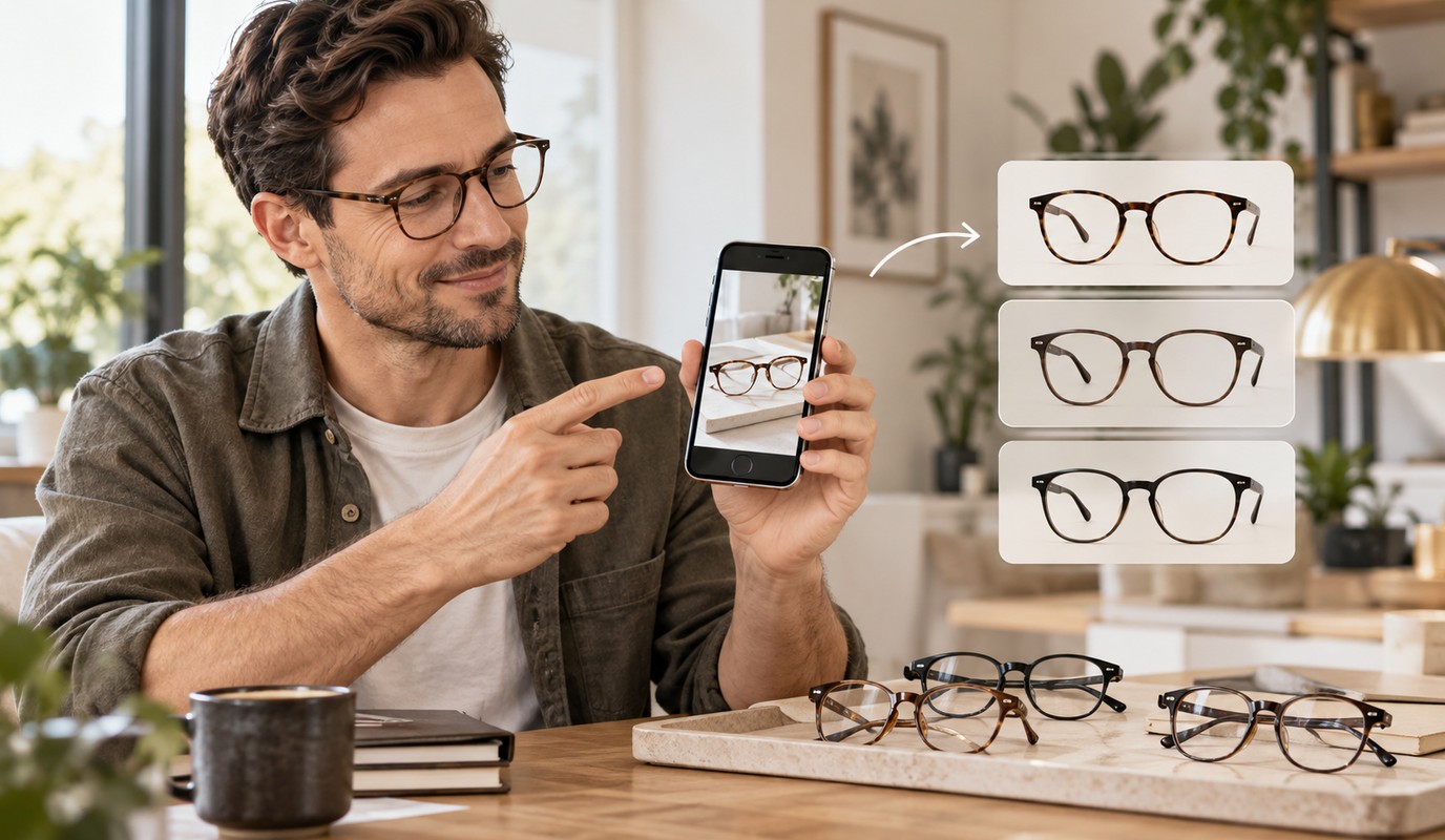 Brille per Foto suchen